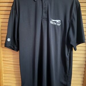 Holloway Black Polo Shirt with Arctic Cat Logo